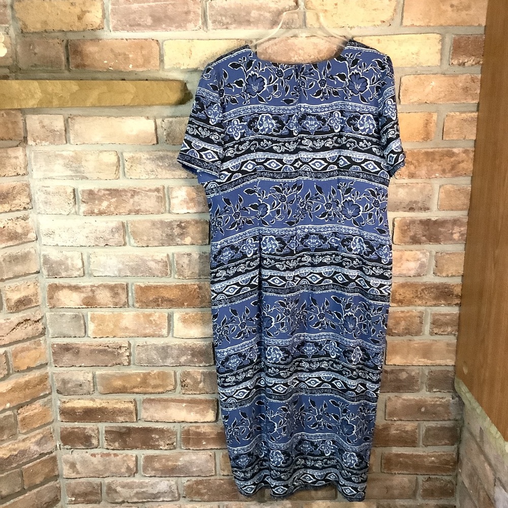 MHM Melissa Harper Floral Print Maxi Dress - Picture 11 of 11